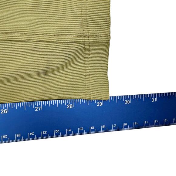 Kerrits Women's XL Sage Full Leather Seat Riding Breeches Pants Equestrian Horse - Picture 9 of 9